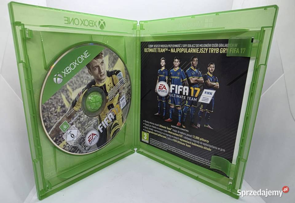 Gra Fifa 17 Xbox One warmińsko-mazurskie Elbląg