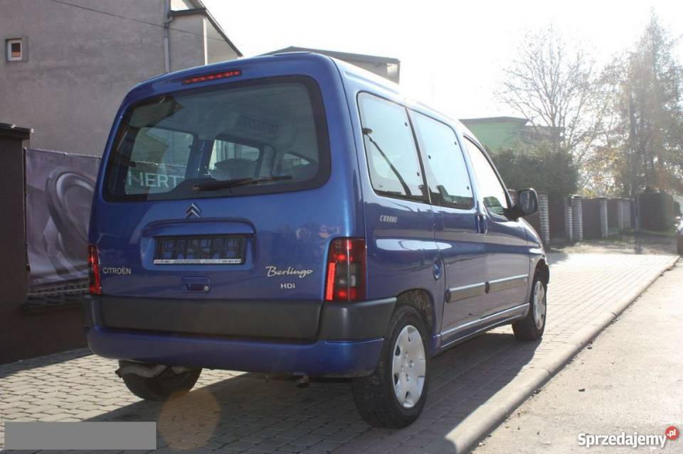 Na sprzedaż Citroen Berlingo niebieski