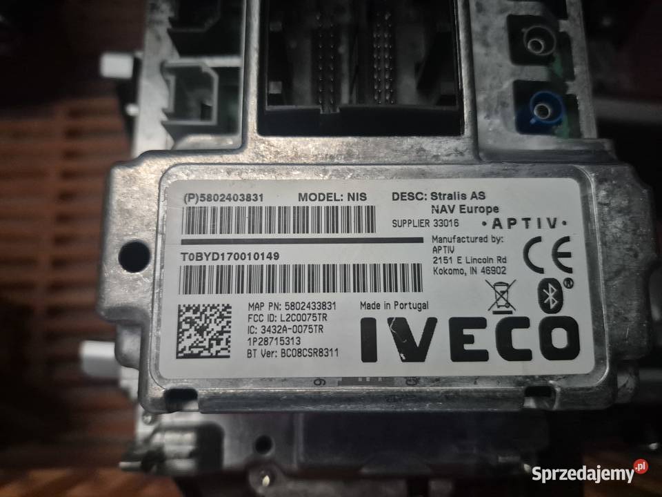 Radio nawigacja Iveco Stralis Sway Obłotne sprzedam