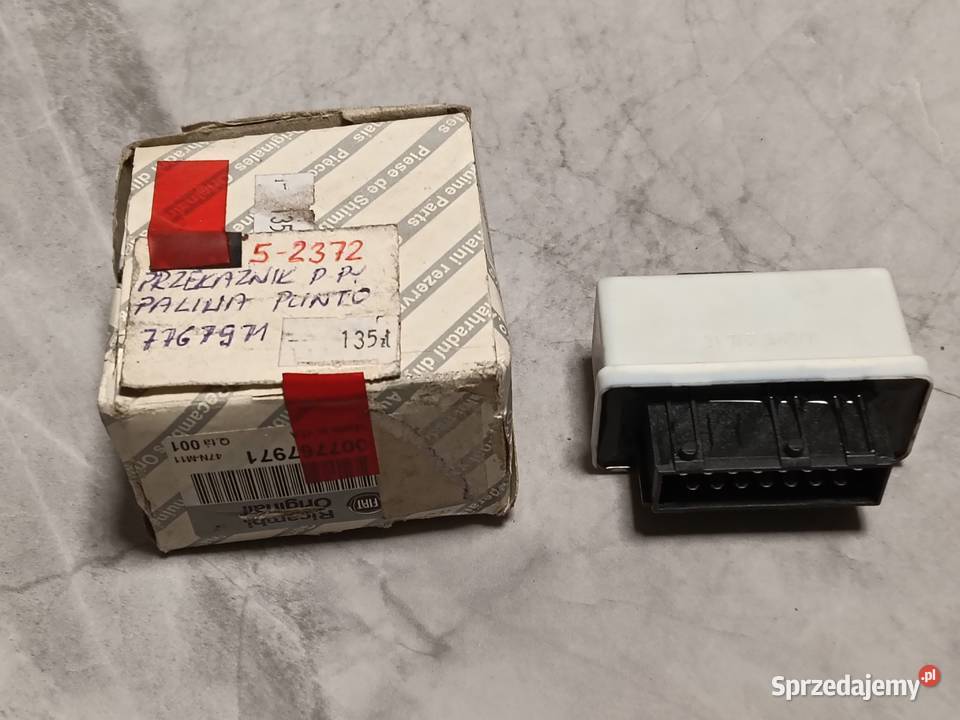 Przekaźnik pompy paliwa OE Punto 11 centralki Układ paliwowy Chorzów