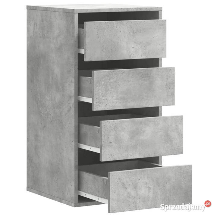 Komoda szarość betonu 40x41x76 materiał mazowieckie Warszawa