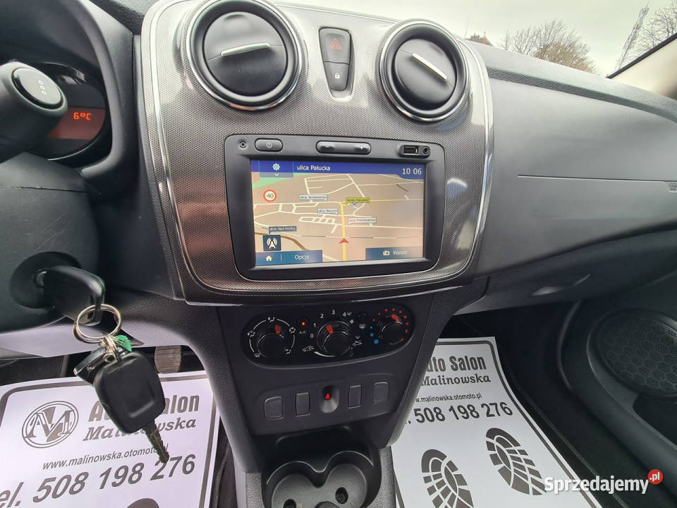 Dacia Sandero 21 Navi PDC Klimatyzacja Led komputer pokładowy Wągrowiec
