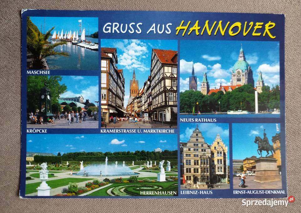 HANOWER M IN POMNIK KONNY AUGUSTA I RATUSZ Piszczac sprzedam