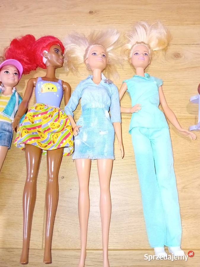 Lalki Barbie zestaw Lalki i akcesoria Janków Przygodzki sprzedam