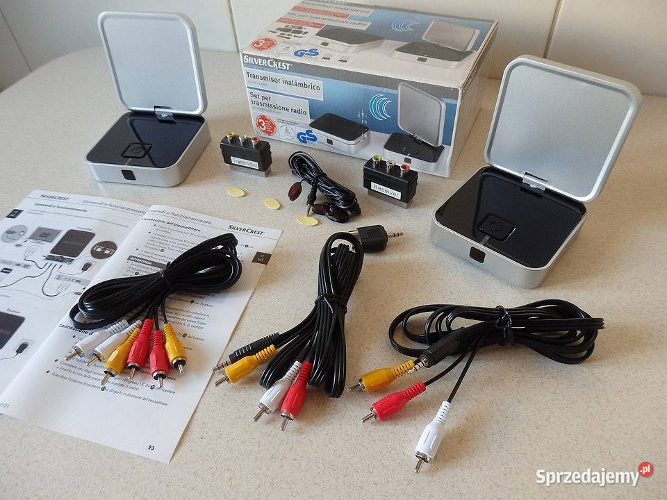 Transmiter bezprzewodowy sygnału AudioVideo NOWY Rzeszów