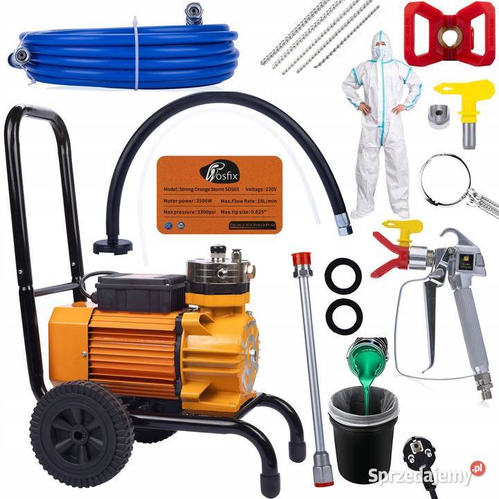 Agregat Malarski Rosfix Strong Orange Storm Ludźmierz