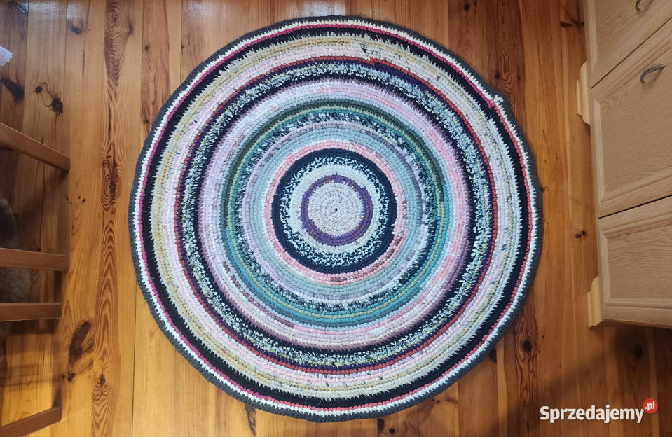 Chodnik dywanik 125 rękodzieło zero waste Dywany Łódź