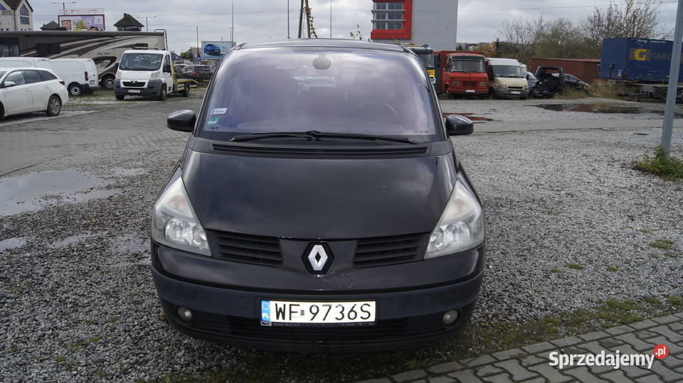 Renault 7 osób okazja sprawny technicznie nieuszkodzony Espace mazowieckie