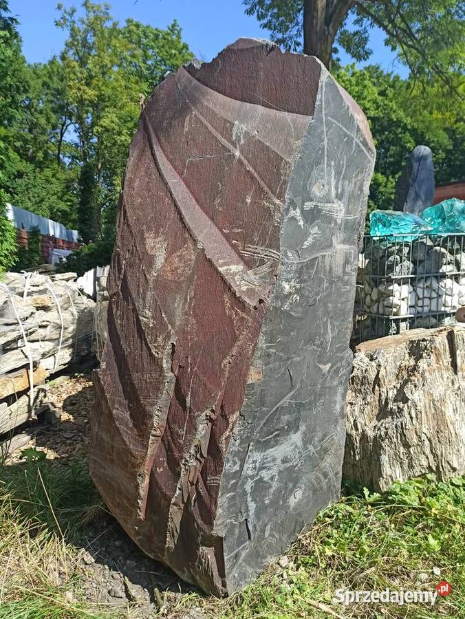 Głaz ogrodowy Duży Monolit kamień ogrodowy Oświęcim