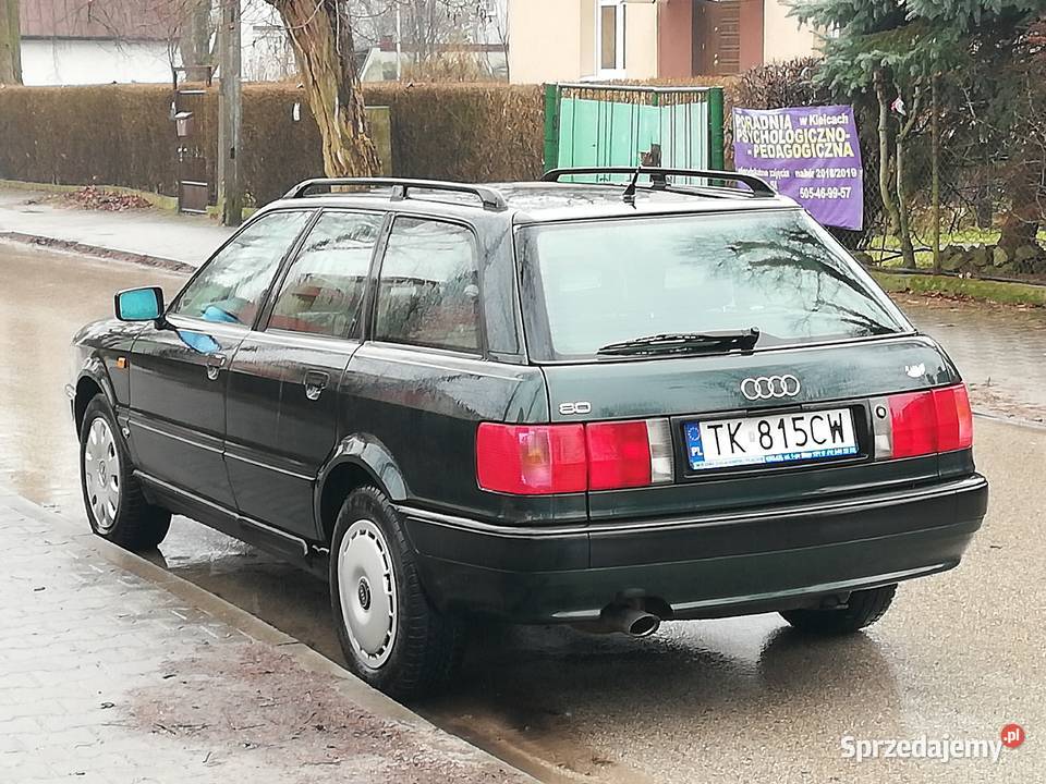 Audi 80 B4 kombi klimatyzacja 16 B Jeden zielony Kielce