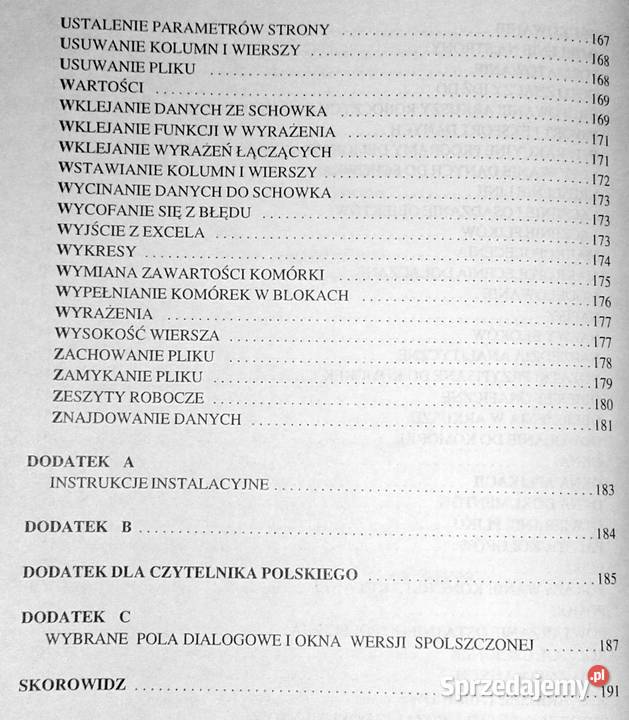 EXCEL 4 Windows Szybki start Stephen L Nelson Rok wydania 1998 Chełm