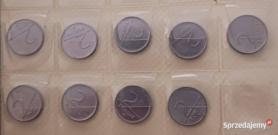2 Forinty Węgry różne roczniki obiegowe Konin sprzedam