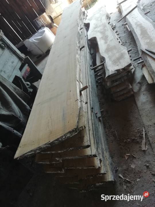 kłoda dębowa sucha deski Łuków