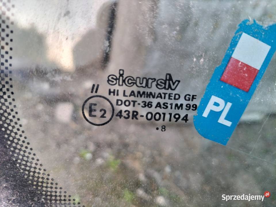 FIAT PUNTO 1 MK1 SZYBA PRZÓD PRZEDNIA CZOŁOWA lubelskie Kamień-Kolonia