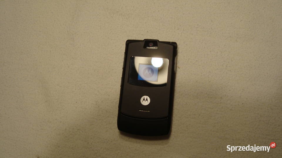 Telefon komórkowy Motorola V3x 4 MB czarny Warszawa