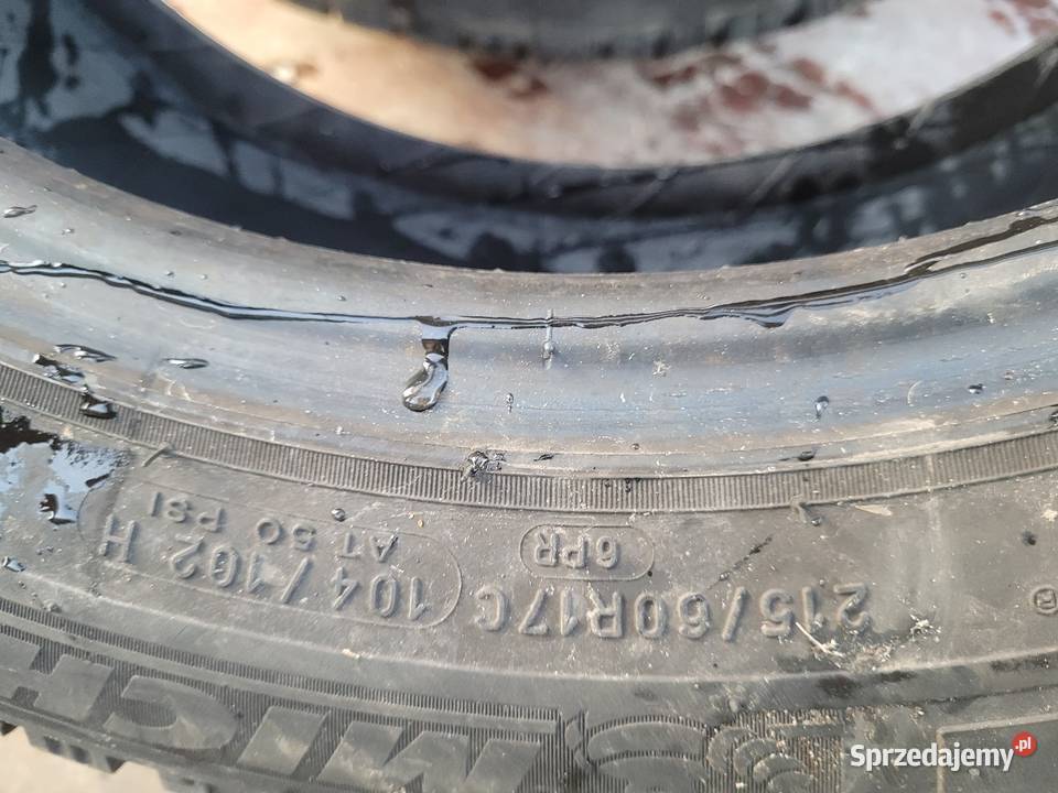 Opony zimowe 21560R17C dwie sztuki 215 Sztumska Wieś