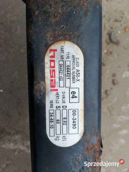 Kula haka holowniczego BOSAL HAK do przyczepka świętokrzyskie Trębowiec Duży sprzedam