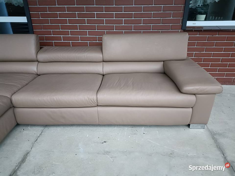 Sprzedam narożnik ze skóry wielkopolskie Konin sprzedam