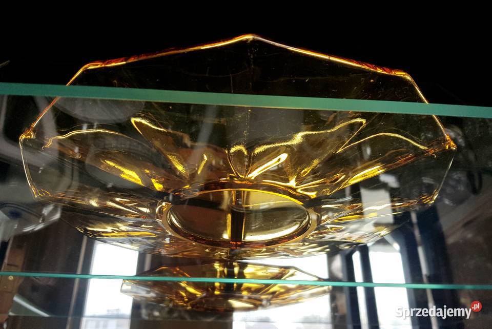 Talerz patera PRL trójniak Gdynia