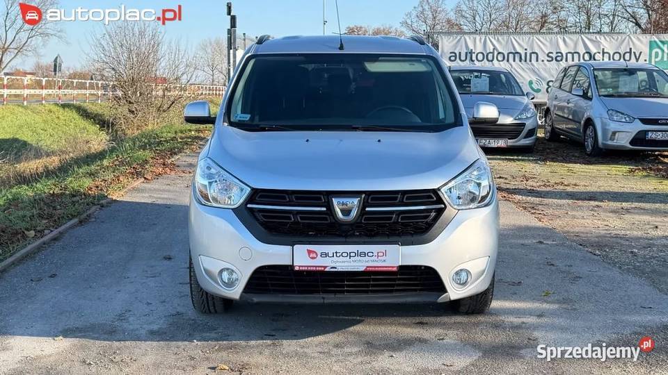 Dacia Lodgy Raty Salon Polska 16 BENZ Lpg Rok produkcji 2018 wielkopolskie