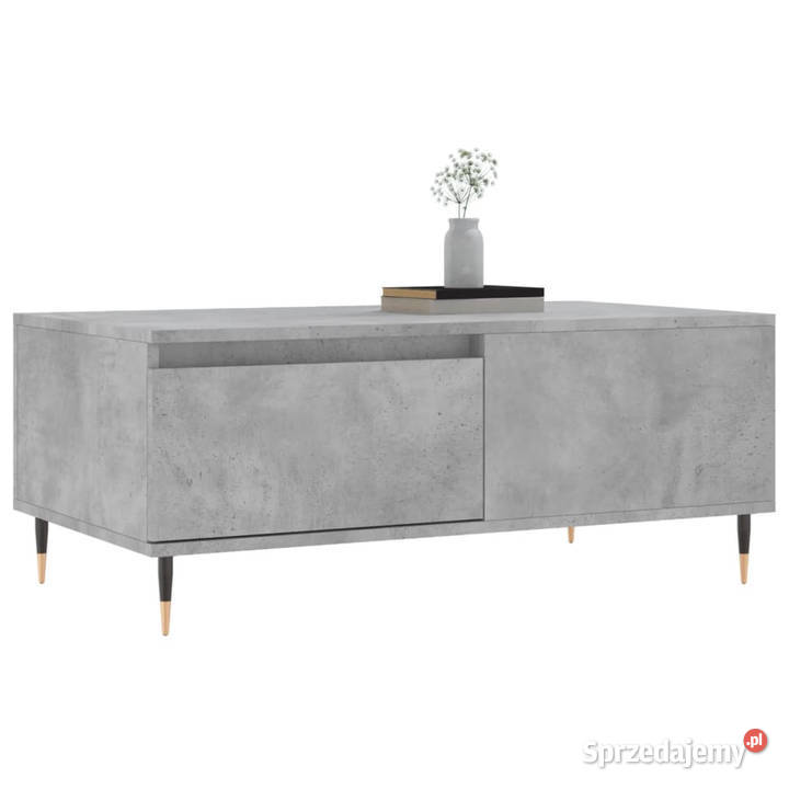 Stolik kawowy szarość betonu 90x50x365 WM830800 Stoły sprzedam