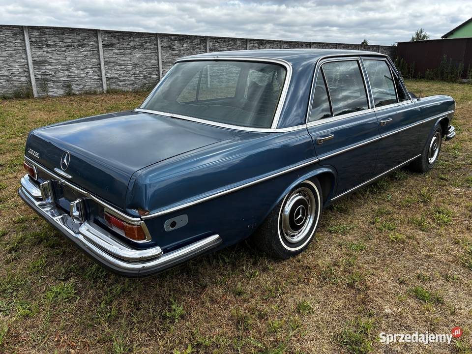 MERCEDES W108 AUTOMAT 35 V8 KLIMATYZACJA Klasa S lubuskie sprzedam