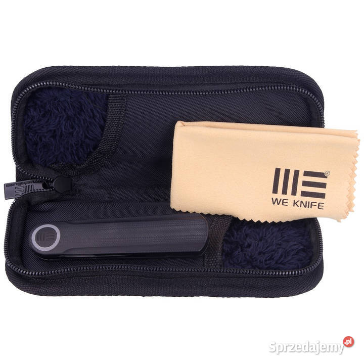 Nóż składany WE Knife Eidolon Drop Point Black