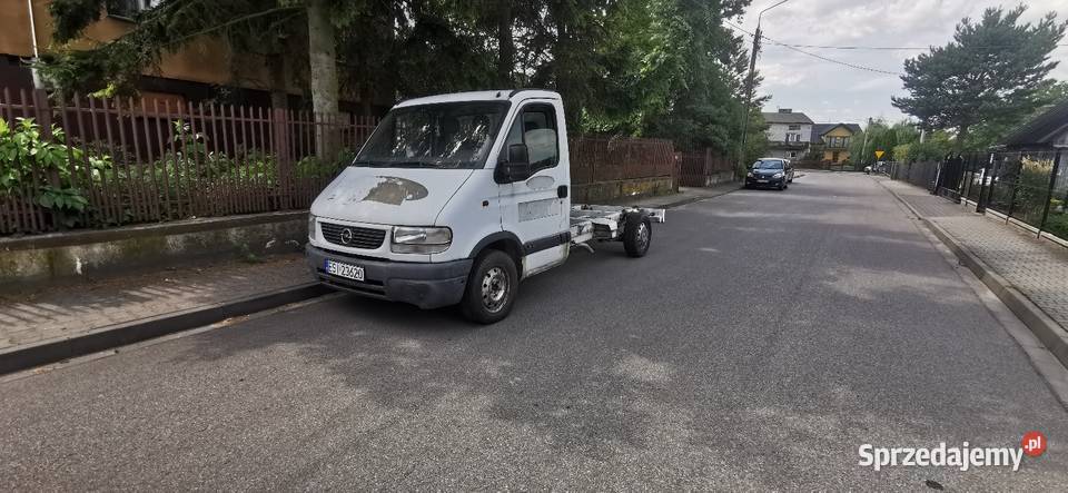 Opel movano 28 tdi rama do zabudowy Radom