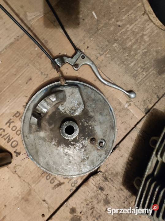 Tarcza kotwiczna przedniego koła płaski bęben