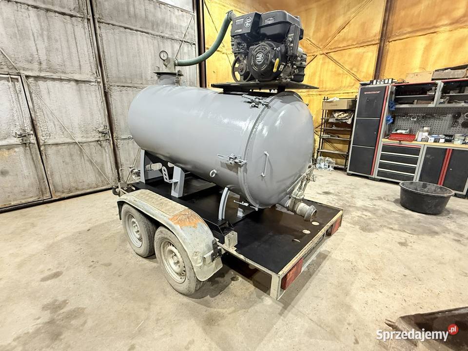 Przyczepa cysterna do bentonitu koparka Motoryzacja Żary