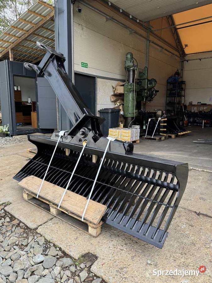 Łyżka skarpowa hydrauliczna ażurowa 220 z Osprzęt roboczy małopolskie Mszana Dolna