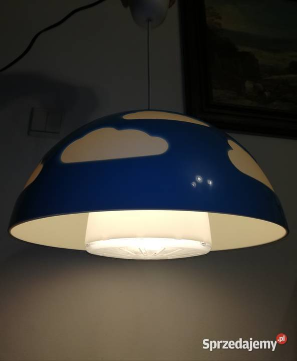 Lampa Ikea WISZĄCA SKOJIG CHMURKI DZIECKO E27 Oświetlenie Warszawa