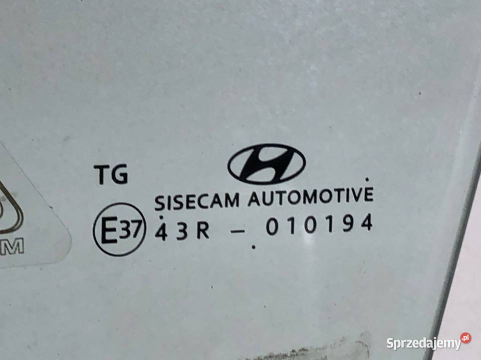 SZYBA DRZWI PRZÓD LEWA HYUNDAI i20 III Hatchback osobowe podkarpackie