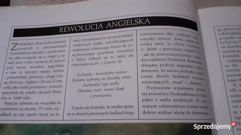 Nostradamus Wielka księga przepowiedni Szczecin