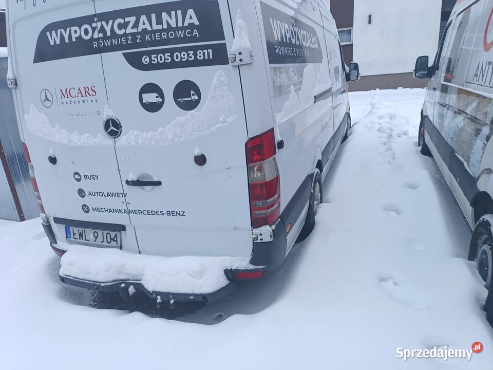 Mercedes sprinter SWAP 27 CDI klima uciąg haka diesel lubelskie Wołoskowola