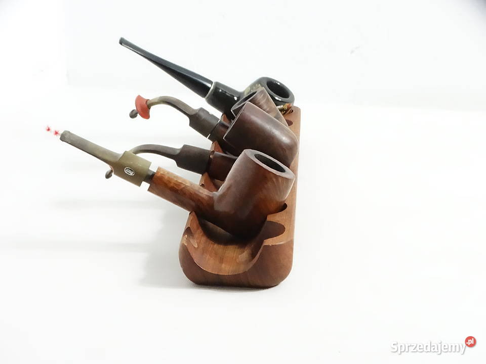 Teakowy Stojak na Fajki Vintage DENMARK Biłgoraj