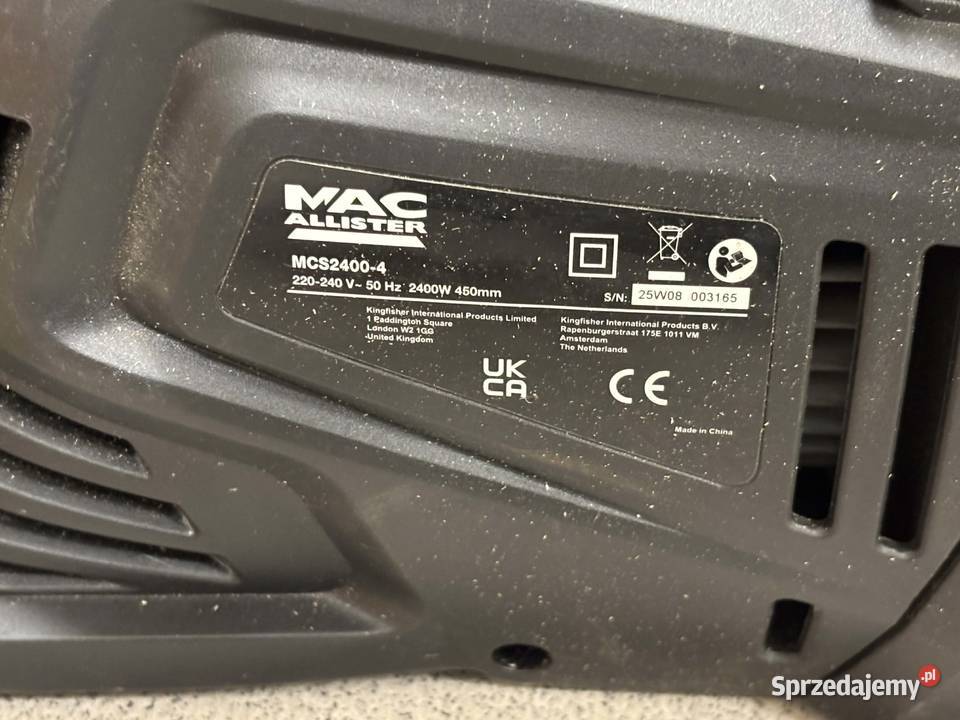 Pilarka Elektryczna Mac Allister MCS24004 Elbląg sprzedam