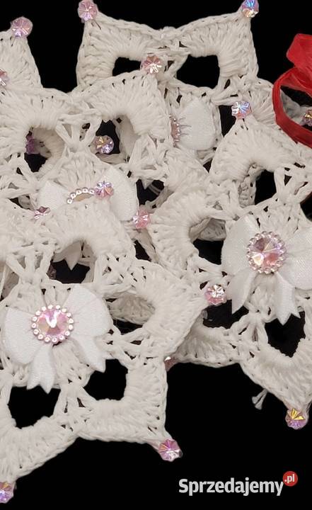 Gwiazdki choinkowe ręcznie wykonane 6 Krzywaczka