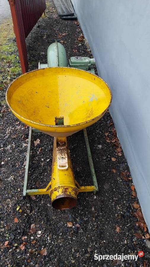DMUCHAWA z PODAJNIKIEM do zboża niemiecka HIMEL śląskie Przymiłowice