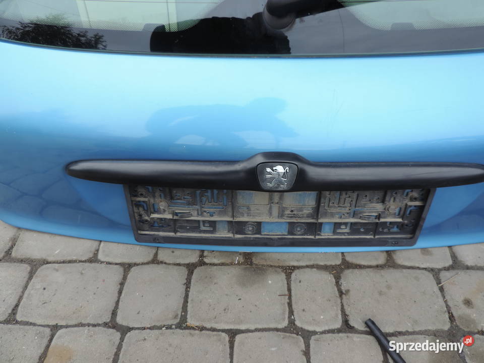 KLAPA TYLNA BAGAŻNIKA PEUGEOT 206 KNYC małopolskie Nowy Sącz