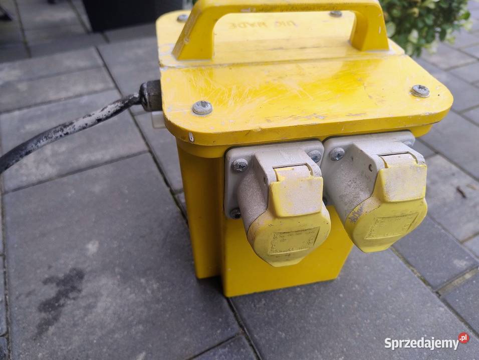 Transformator z 230V na 110V33kW sprawny używany Kraków sprzedam