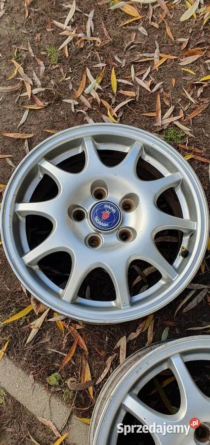 Felgi aluminiowe Saab 15 ku stan Saab OE Samochodowe Warszawa