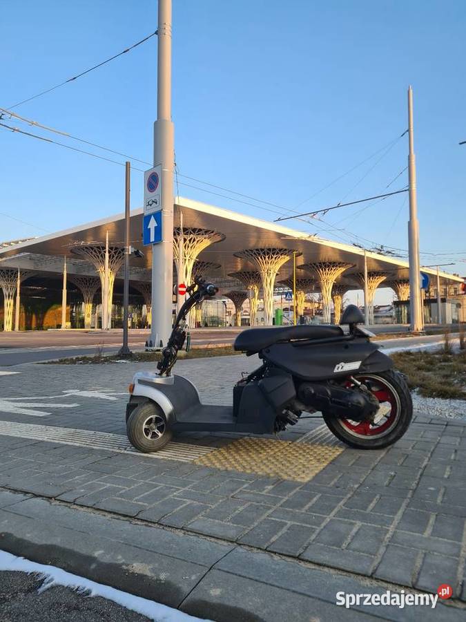 Wózek skuter inwalidzki Meyra 412 tuning Swap