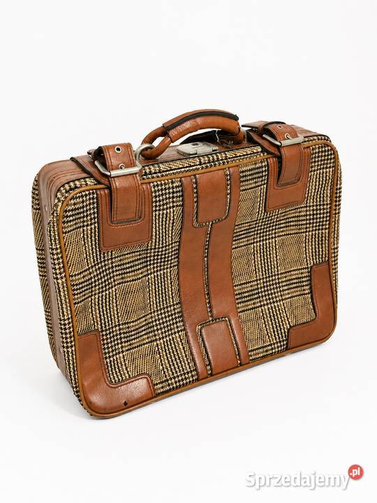 Stylowa Walizka Vintage Retro Lata 7080 Poddębice sprzedam