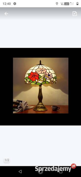 lampa witrażowa Tiffany piękna Białystok