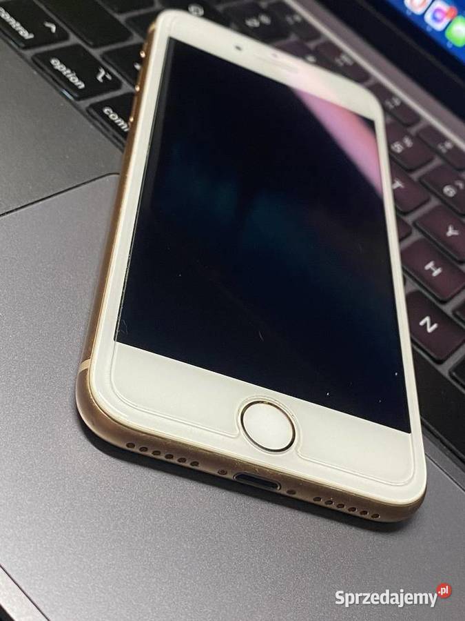 iPhone 8 64 GB złoty z etui Miejska Górka