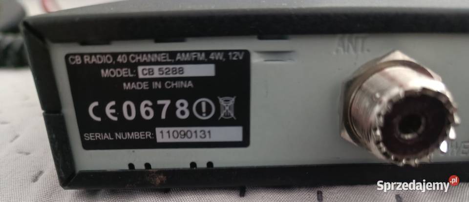 CB Radio UNIMAX CB 5288 Opoczno