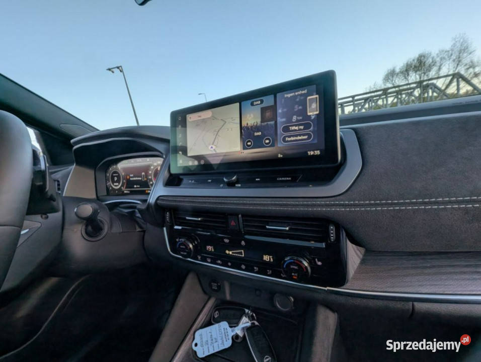 Nissan Qashqai Head up Ambiente Kamery 360 Auto czujnik parkowania Kamienna Góra