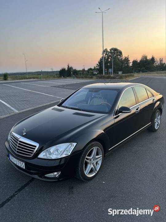 Mercedes Benz Klasa S 2007 30 diesel automat świętokrzyskie Pińczów