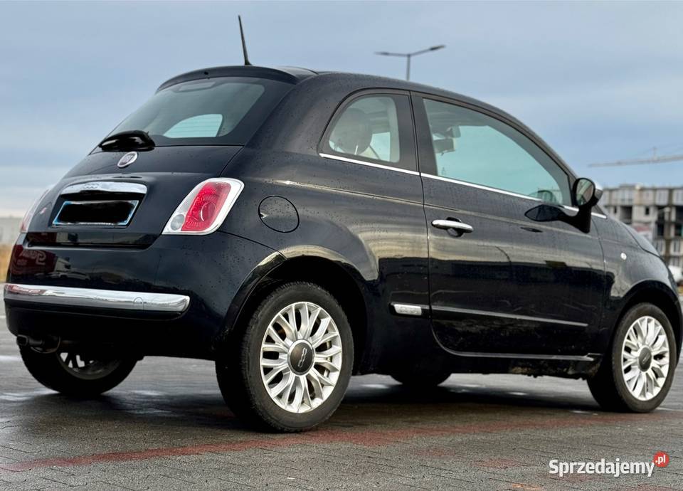 Fiat 500 12 69 szklany dach klima alufelgi ASR (kontrola trakcji) Ostrów Wielkopolski